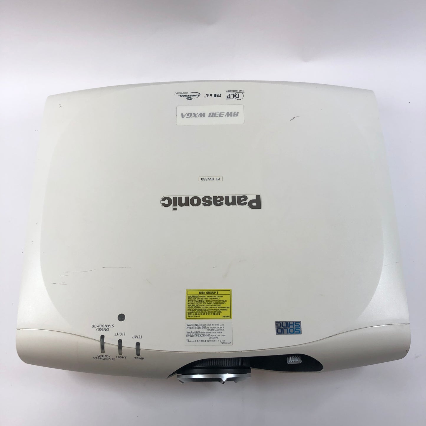 Panasonic DLP Projector 1280 x 800 WXGA 3,500 Lumens DLP Projector PT-RW330U