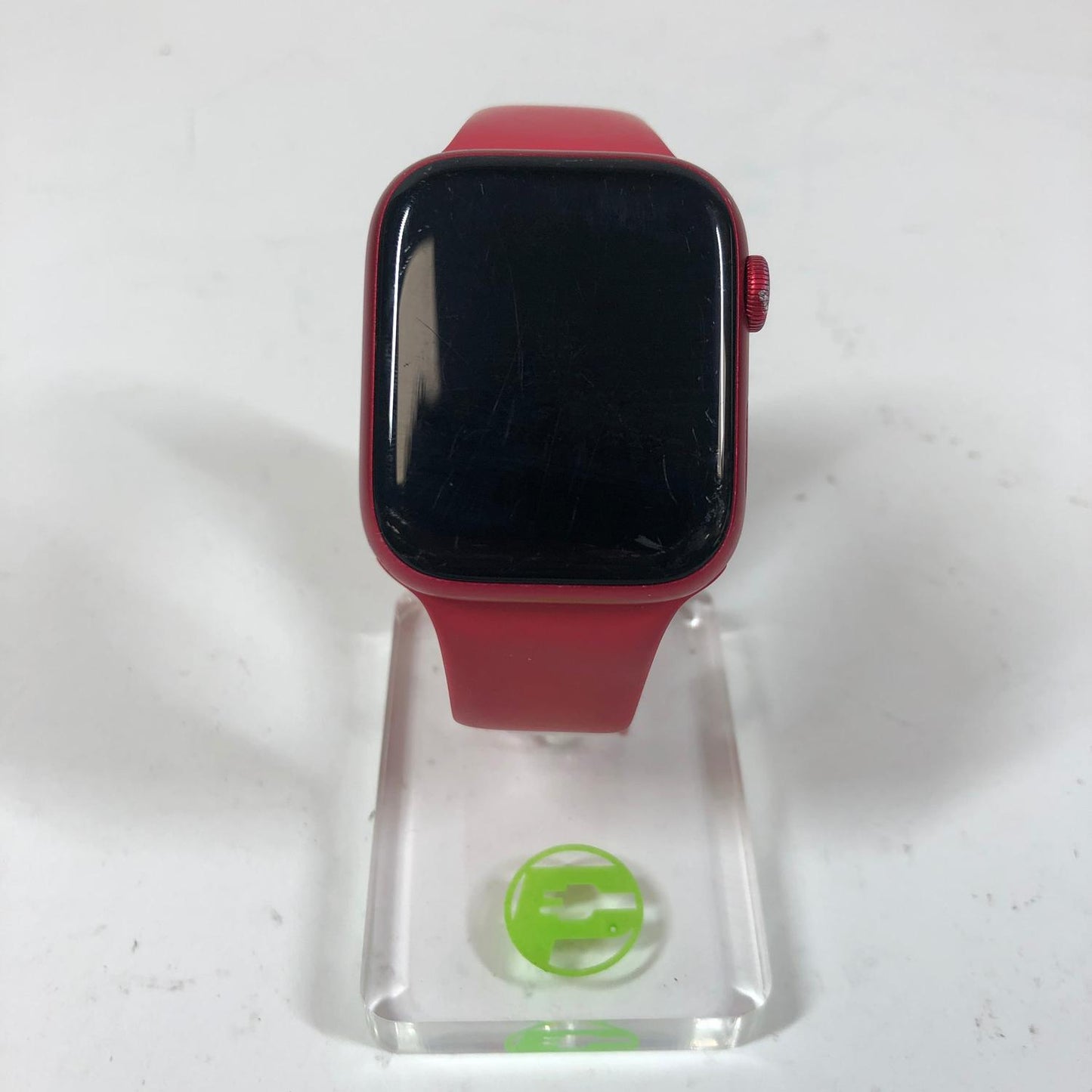 Unlocked Apple Watch Series 8 45MM Product Red Aluminum Red Sport Band MNVU3LL/A