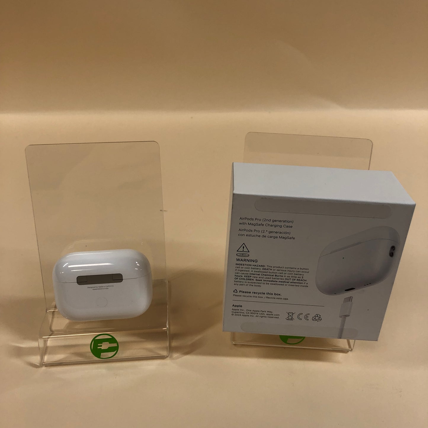 Apple AirPods Pro 2nd Gen with MagSafe Charging Case A2699 A2698 A2700 MTJV3LL/A