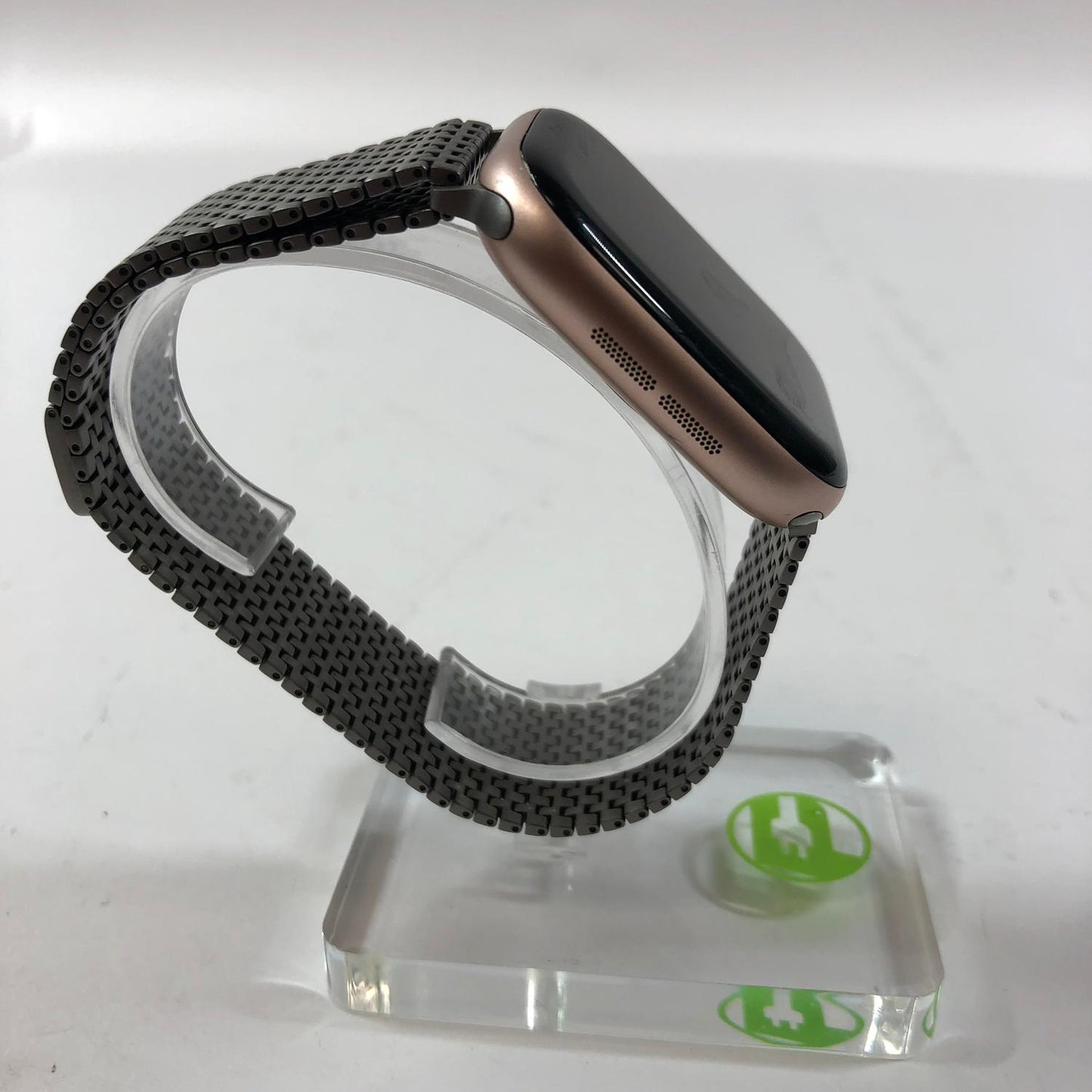 Unlocked Apple Watch Series 10 46MM Rose Gold Aluminum Silver Milanese Loop