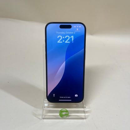 Unlocked Apple iPhone 15 Pro 128GB Black MTQM3LL/A