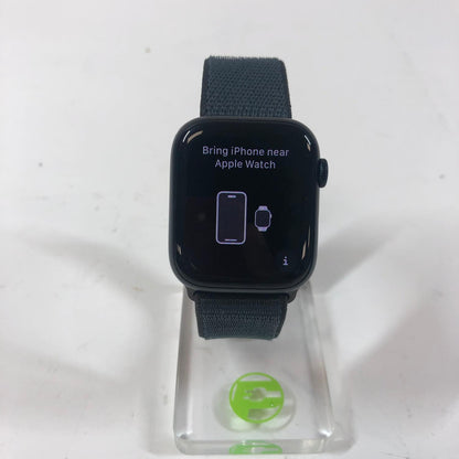 Unlocked Apple Watch Series 9 45MM Midnight Aluminum Midnight Sport Loop