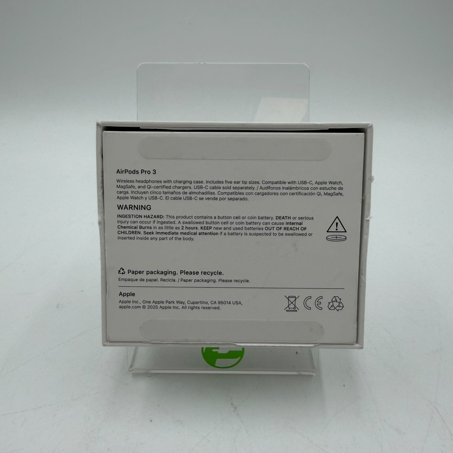 Apple AirPods Pro 3 A3063/A3064/A3122 保証 Apple AirPods Pro 3rd Gen with MagSafe Charging Case A3064 A3063