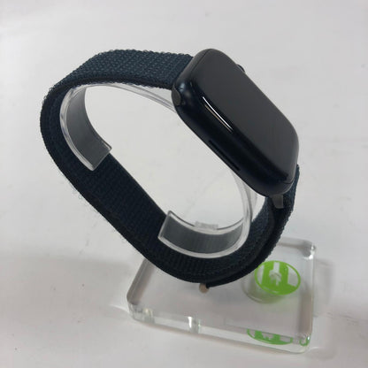 Unlocked Apple Watch Series 9 45MM Midnight Aluminum Midnight Sport Loop