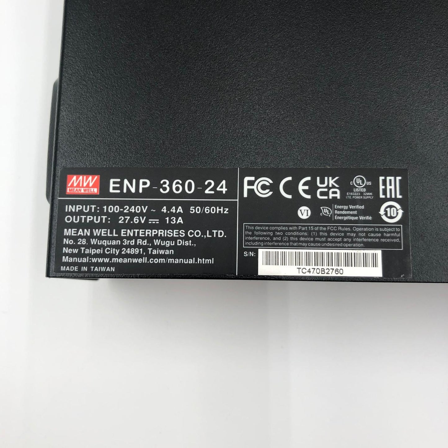 Mean Well ENP-360-24 Desktop Power Supply