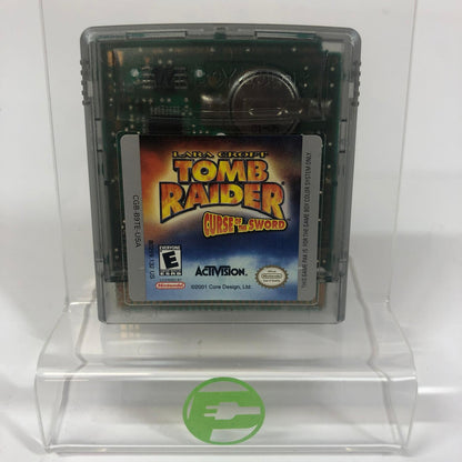 Tomb Raider Curse of the Sword (Nintendo GameBoy Color, 2001) Cartridge Only