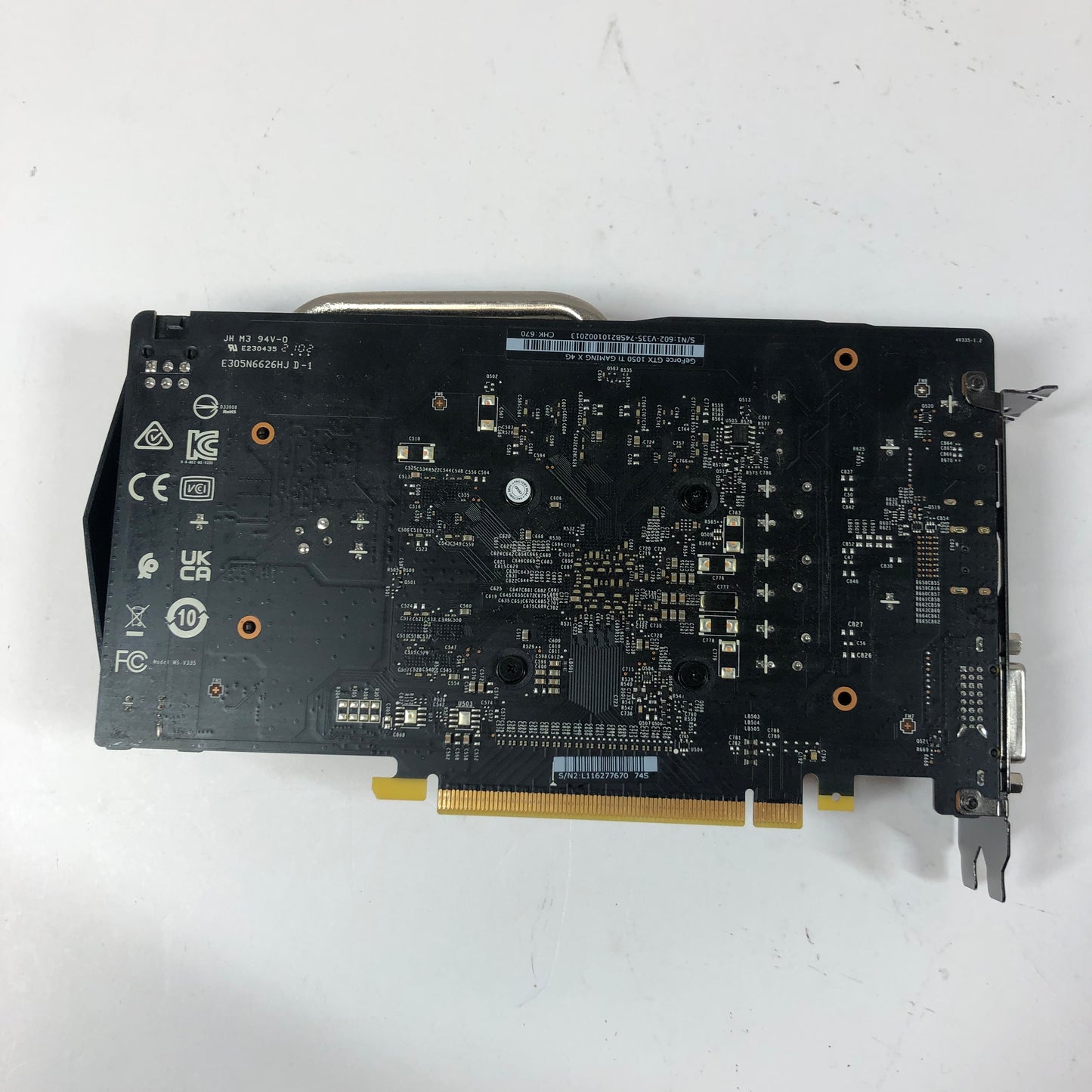 MSI GeForce GTX 1050 Ti 4GB GDDR5 Graphics Card MS-V335