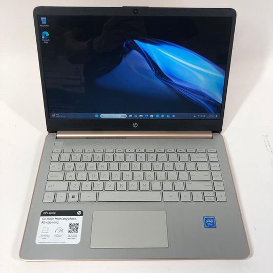 HP Laptop 14-DQ0030NR 14" Celeron N4120 1.1GHz 4GB RAM 64GB SSD