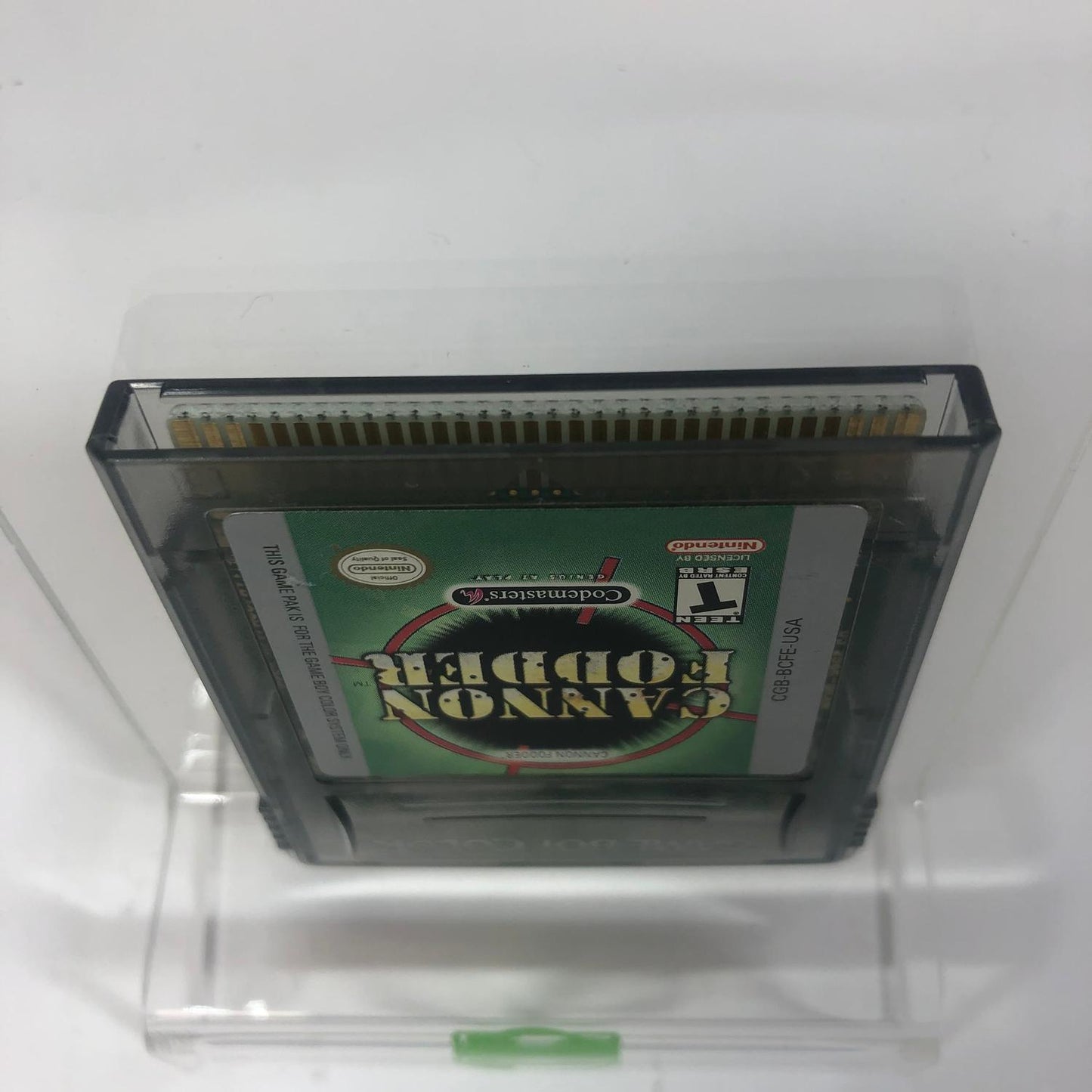 Cannon Fodder (Nintendo GameBoy Color, 2000) Cartridge Only
