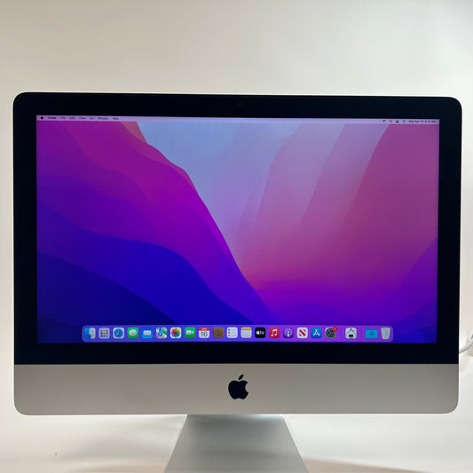 2015 Apple iMac 21.5" i5 1.6GHz 8GB RAM 256GB SSD Silver A1418