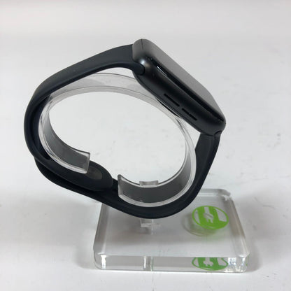 Unlocked Apple Watch SE 2nd Gen 44MM Space Gray Aluminum Black Sport Band