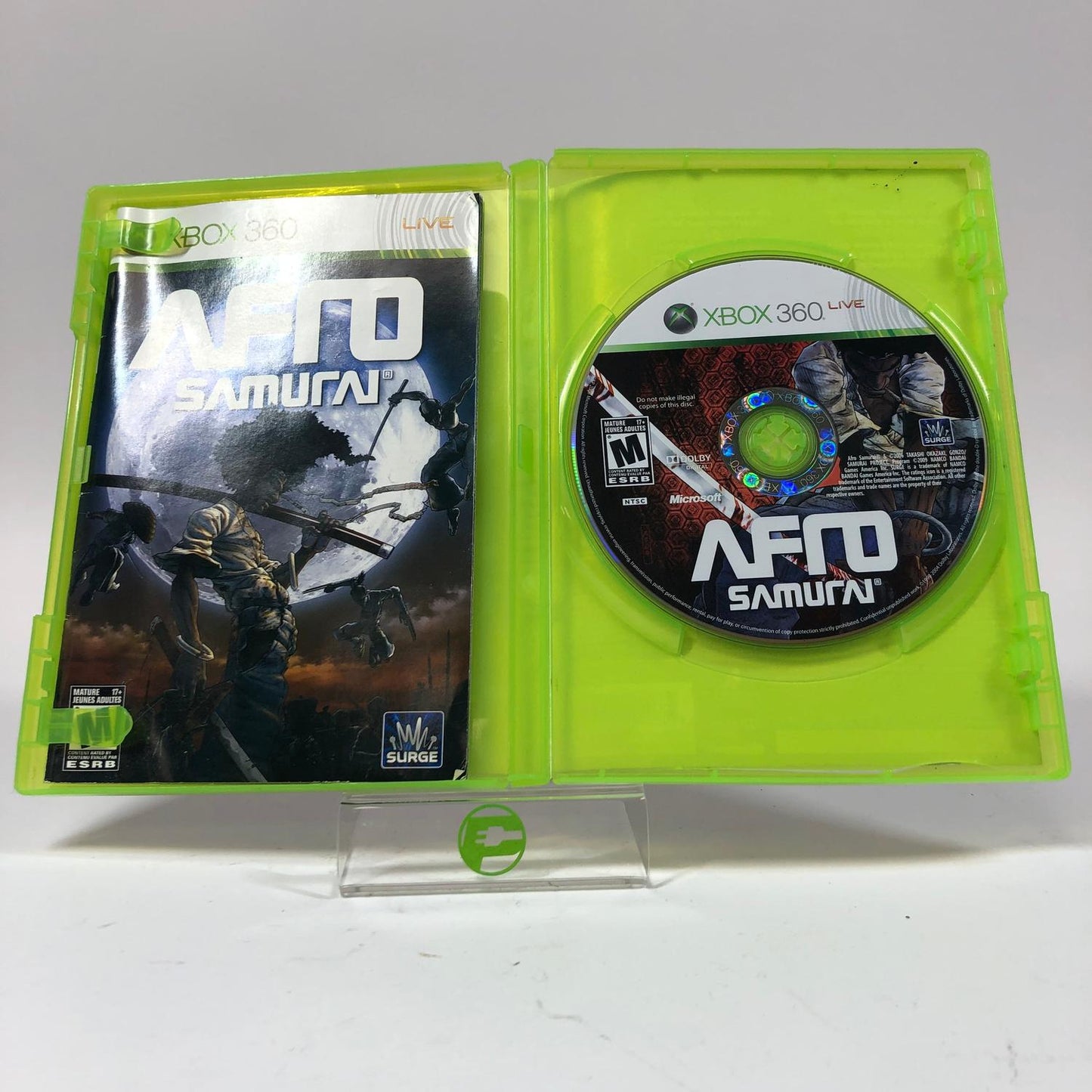 Afro Samurai (Microsoft Xbox 360, 2009) CIB