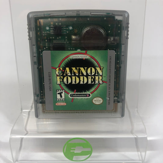 Cannon Fodder (Nintendo GameBoy Color, 2000) Cartridge Only