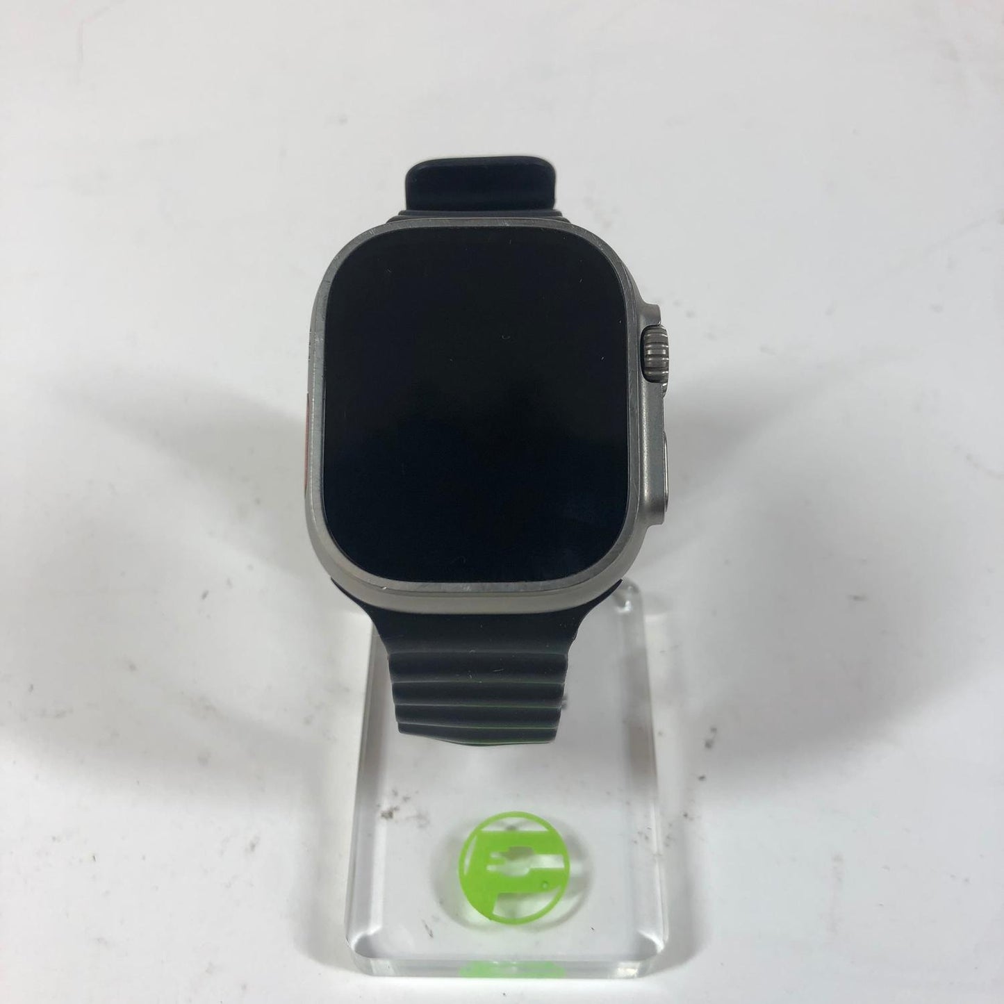GPS Only Apple Watch Ultra 2 49MM Silver Titanium Black Ocean Band MREG3LW/A