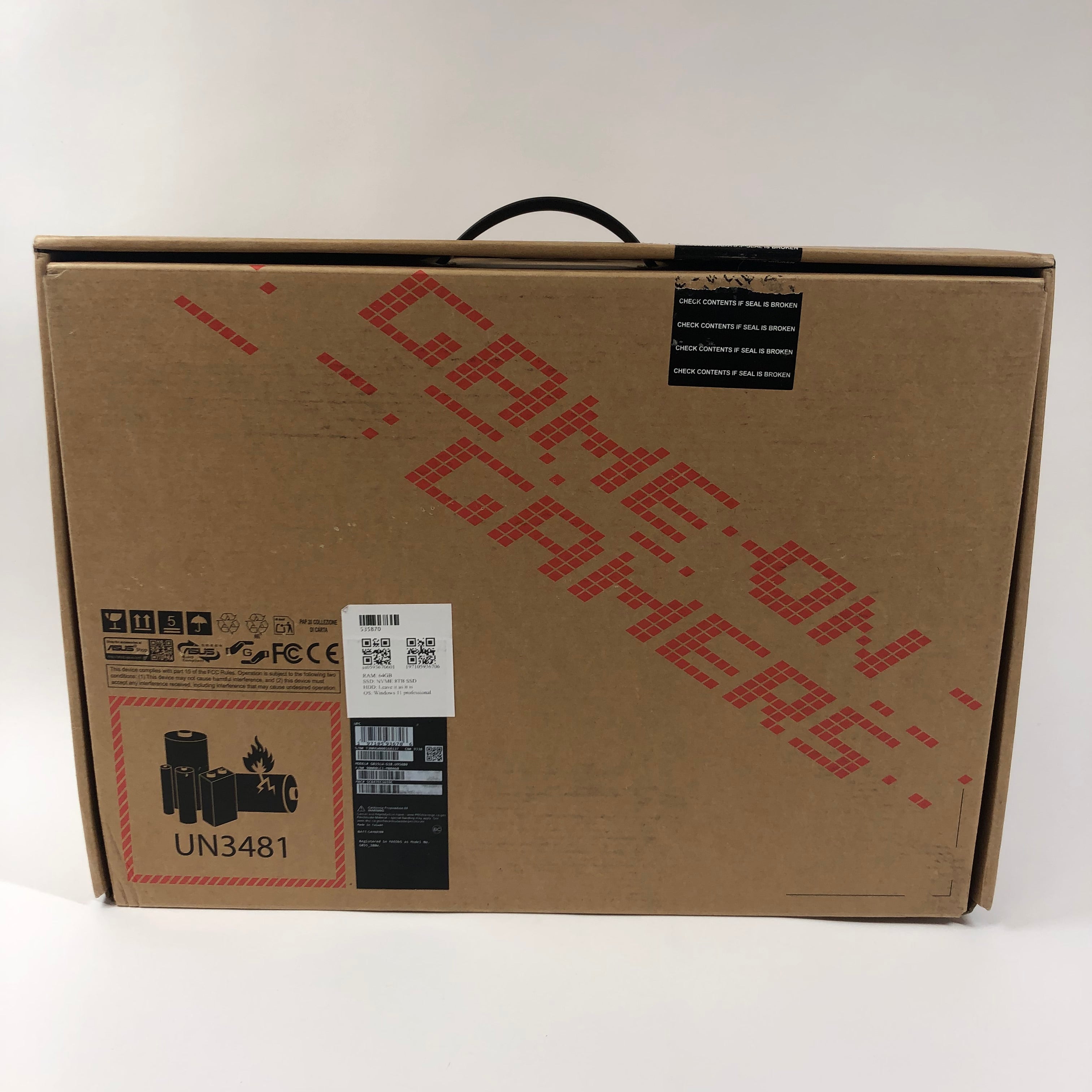 New Open Box ASUS ROG Strix G18 G815 18