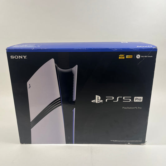 Sony PlayStation 5 Pro Digital PS5 2TB White Console Gaming System CFI-7119