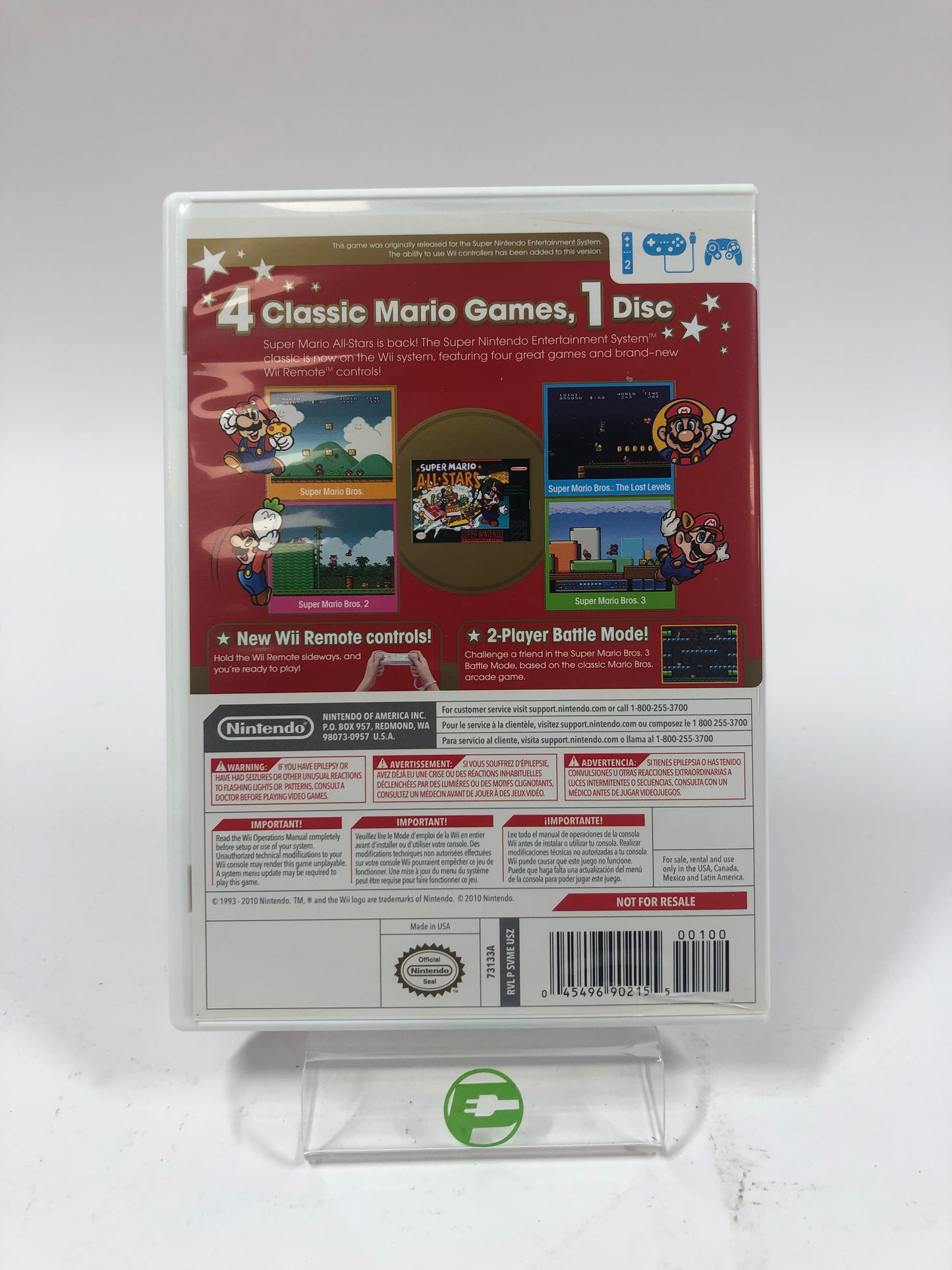 Super Mario All-Stars Limited Edition (Nintendo Wii, 2010)